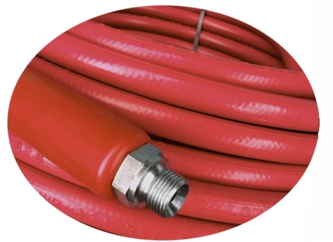 Red super-jet longlife hose 