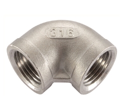 Stainless Steel 90' Equal Elbow - Feamle Thread BSPP Stainless Steel 90' Equal Elbow - Feamle Thread BSPP