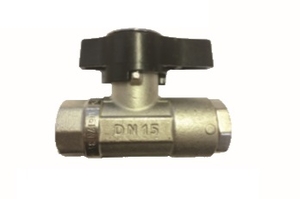 Nickel Plated Valve with Wing Handle