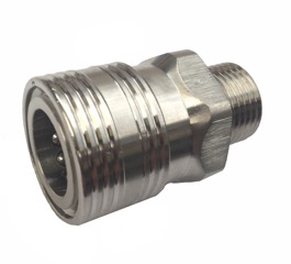 Quick release coupling with Male thread - WS102